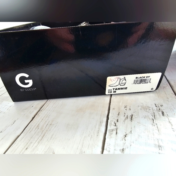 G by Guess Black Leather Zip up Ankle Booties "Tammie" Boots Size 10M - Picture 11 of 11